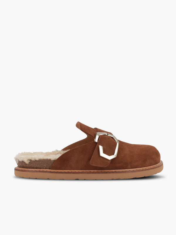 Genuins GRISEL SHEEPSKIN VELOUR CAMEL