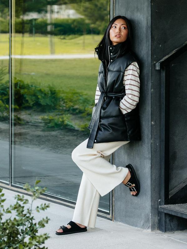 Genuins HAWAII LEATHER BLACK