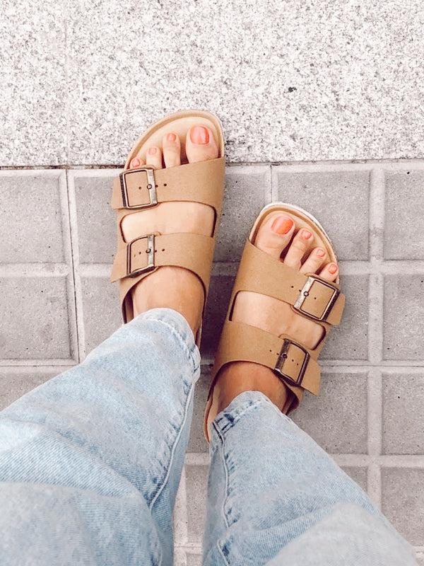 Genuins HAWAII VEGAN SUEDE CAMEL