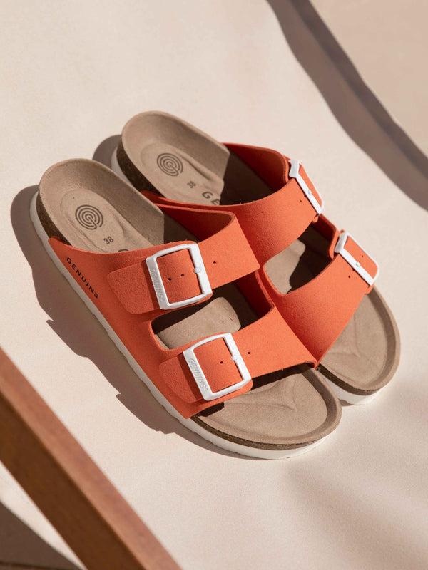 Genuins HAWAII VEGAN SUEDE CORAL