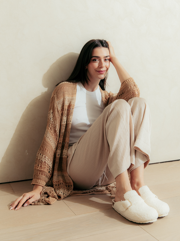 Genuins IZAR VEGAN FAWX SHEEPSKIN NATURAL