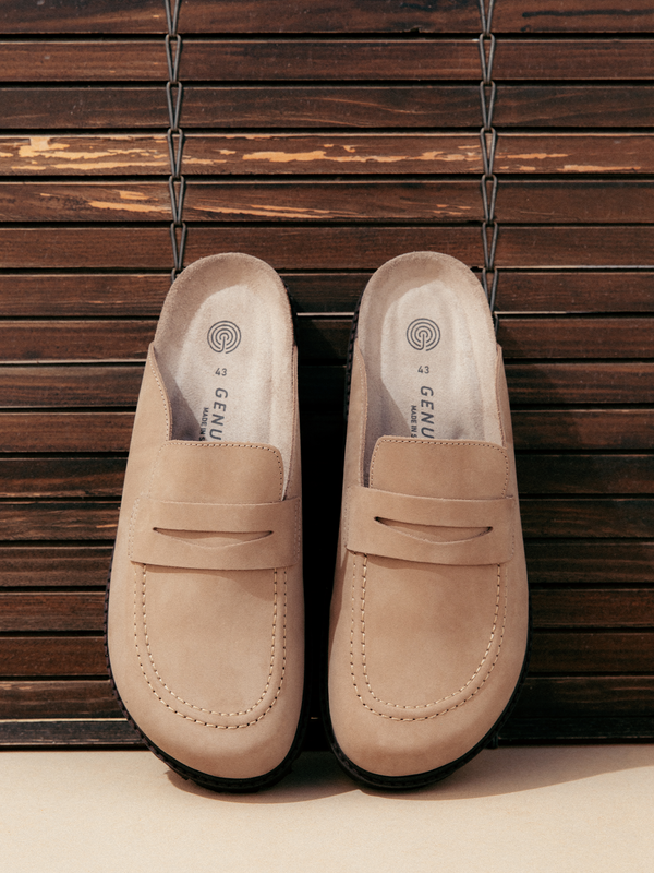 Genuins LOIS NUBUCK TAUPE UNISEX