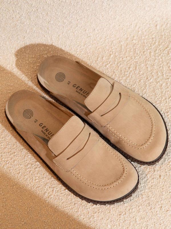 Genuins LOIS NUBUCK TAUPE UNISEX
