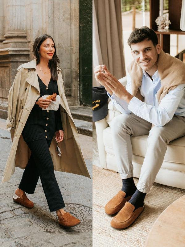 Genuins LOIS VELOUR CAMEL UNISEX