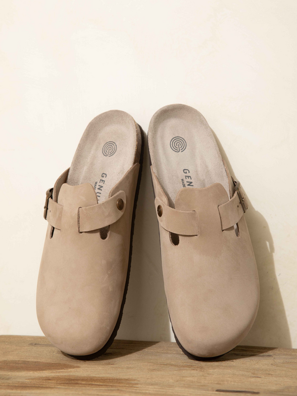Genuins RIVA NUBUCK TAUPE