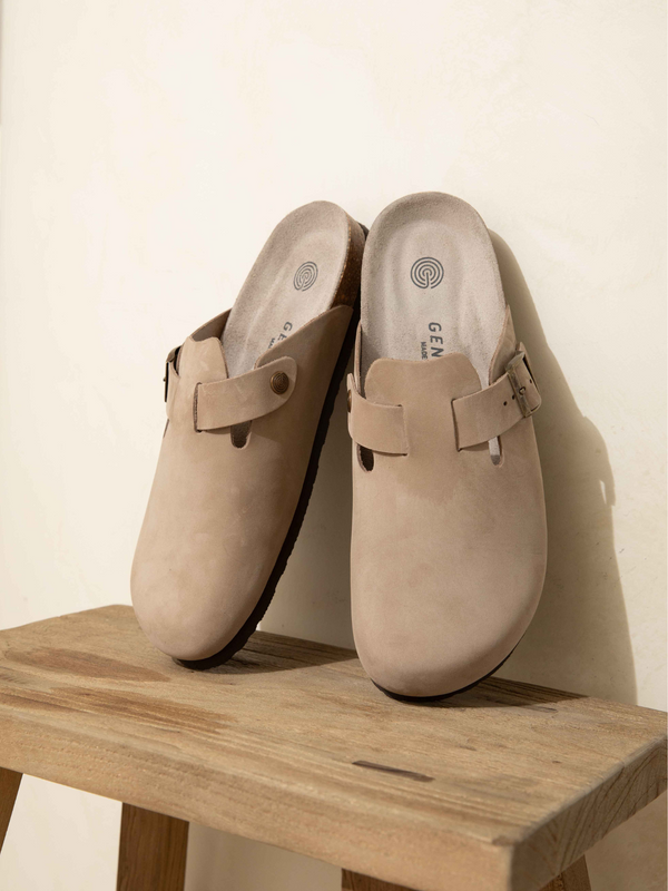 Genuins RIVA NUBUCK TAUPE