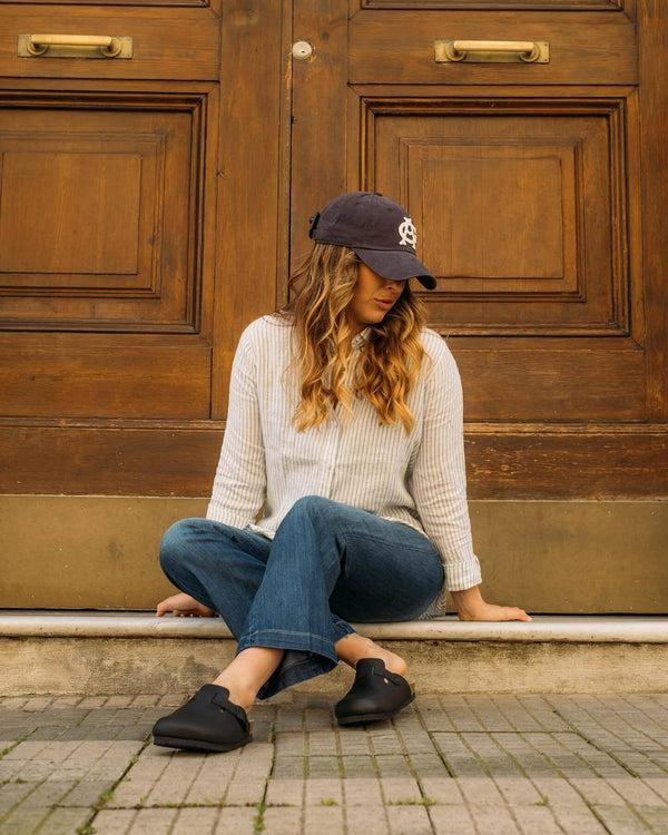 Genuins RIVA OILED LEATHER BLACK UNISEX