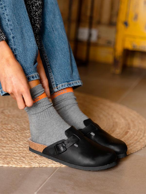 Genuins RIVA OILED LEATHER BLACK UNISEX