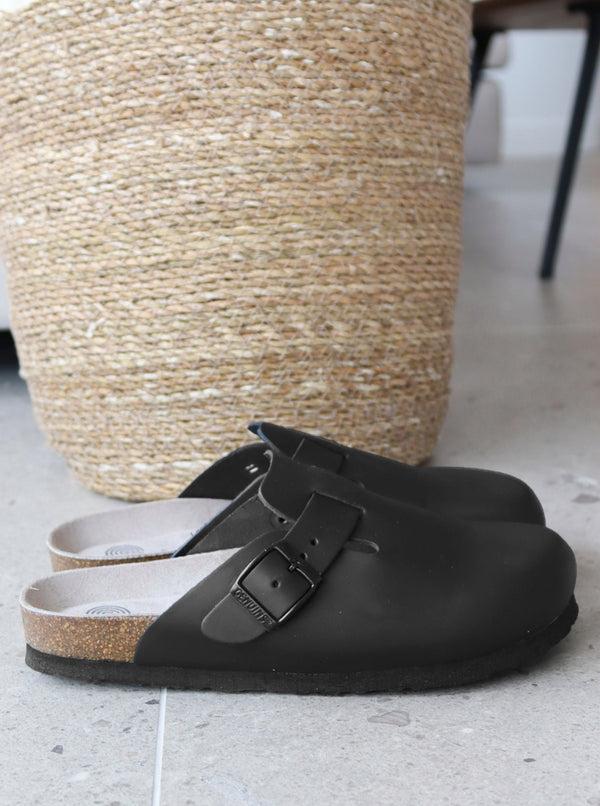 Genuins RIVA OILED LEATHER BLACK UNISEX