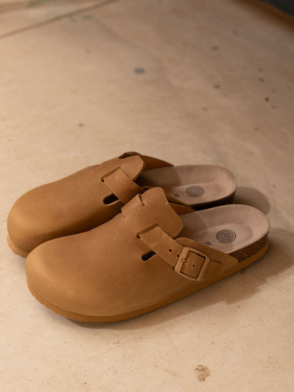 Genuins RIVA OILED LEATHER CLAY UNISEX