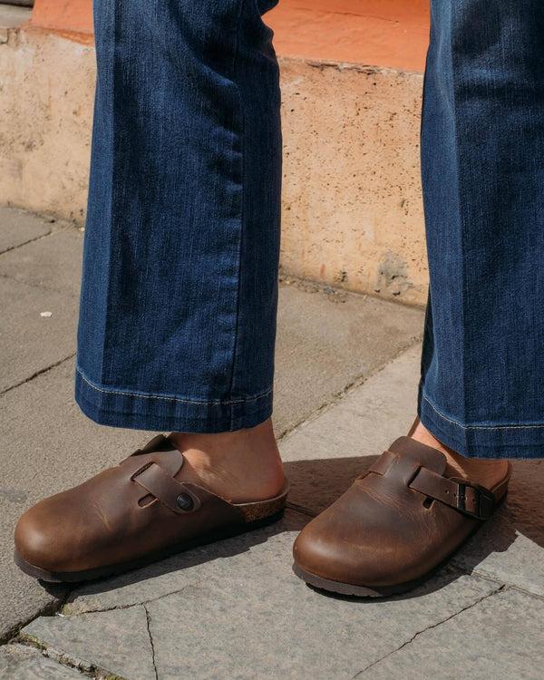 Genuins RIVA OILED LEATHER HABANA UNISEX