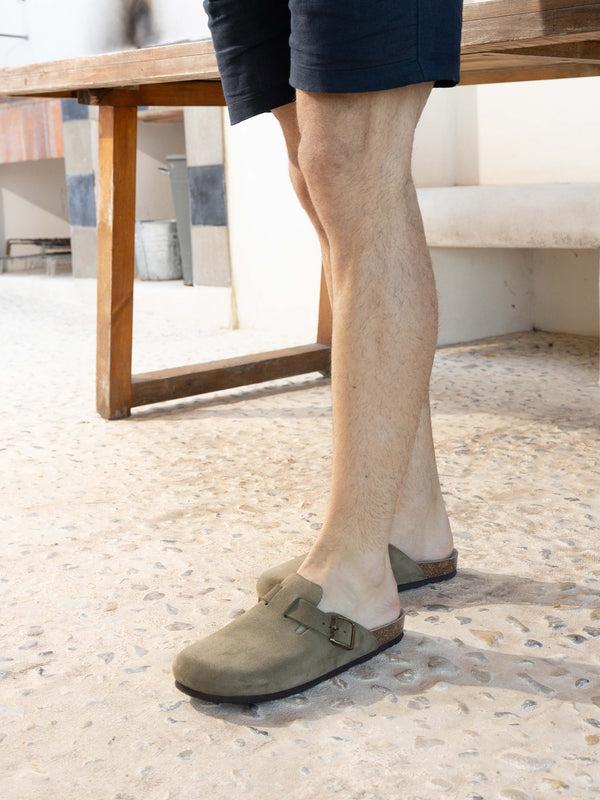 Genuins RIVA VELOUR KAKI UNISEX