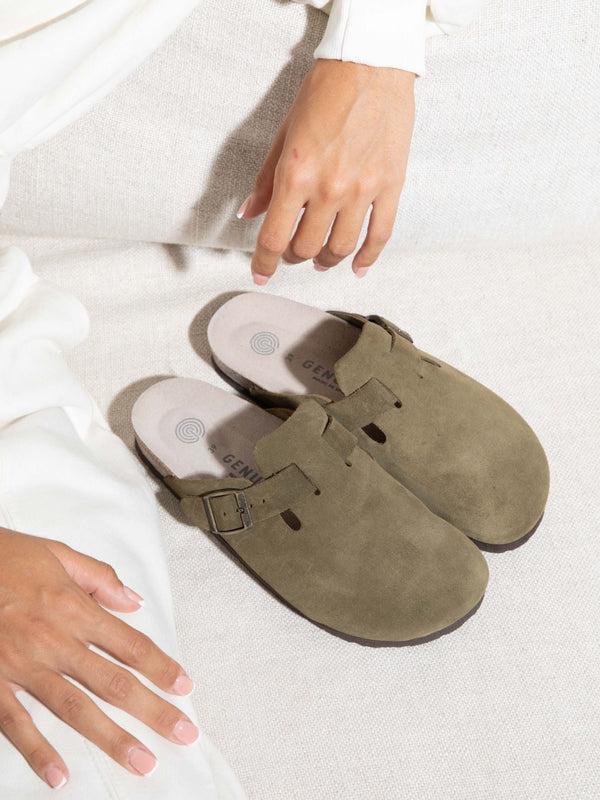 Genuins RIVA VELOUR KAKI UNISEX