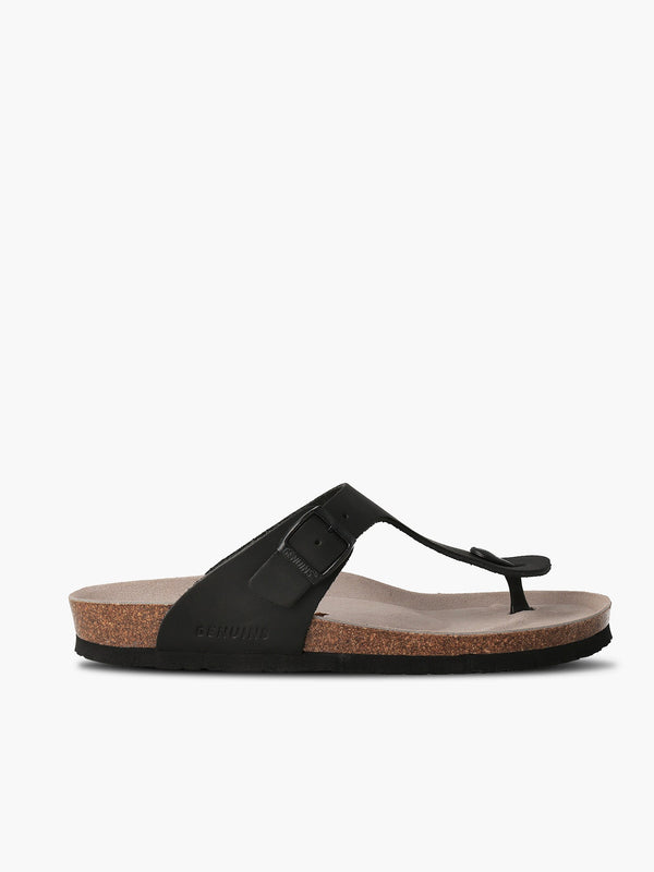 Genuins ROSAS OILED LEATHER BLACK UNISEX