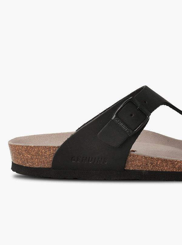 Genuins ROSAS OILED LEATHER BLACK UNISEX