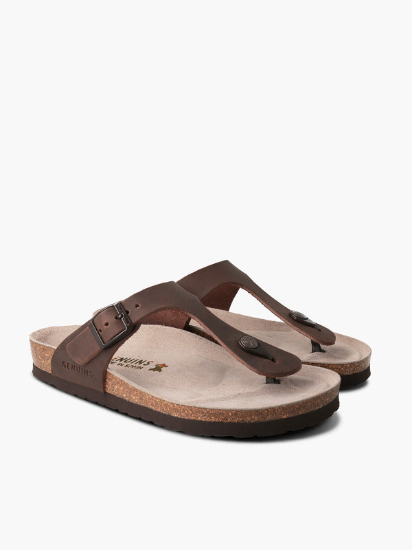 Genuins ROSAS OILED LEATHER HABANA UNISEX