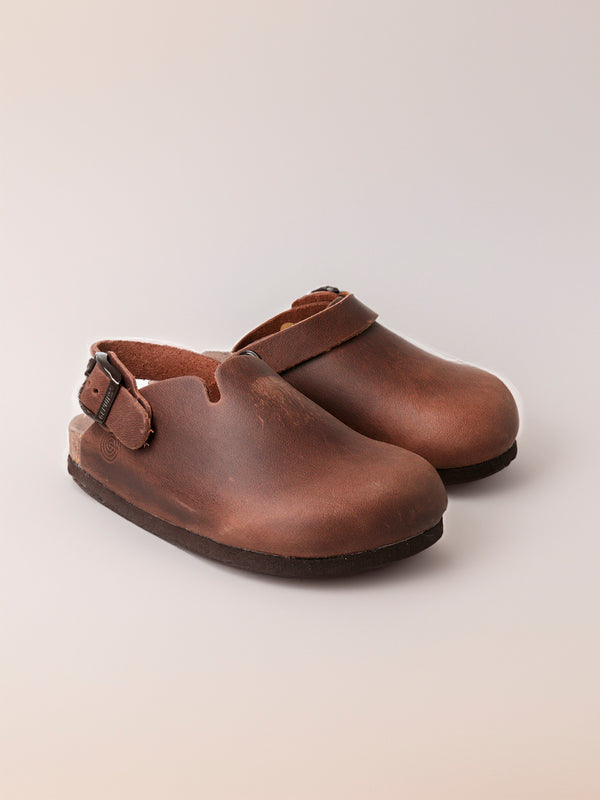 Genuins SHETLAND OILED LEATHER HABANA