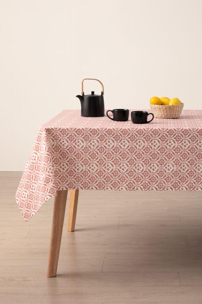 Girones Mantel Antimanchas KIDSTON PALAZZO CORAL