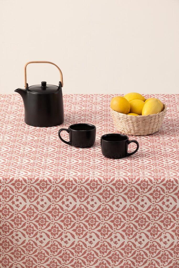 Girones Mantel Antimanchas KIDSTON PALAZZO CORAL