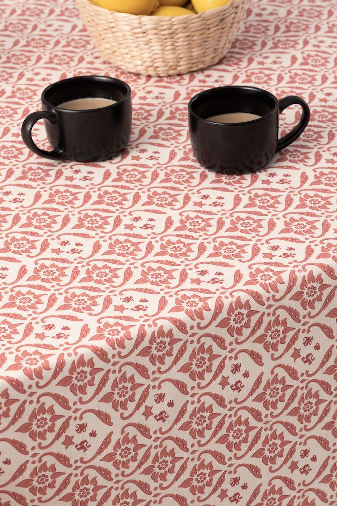 Girones Mantel Antimanchas KIDSTON PALAZZO CORAL