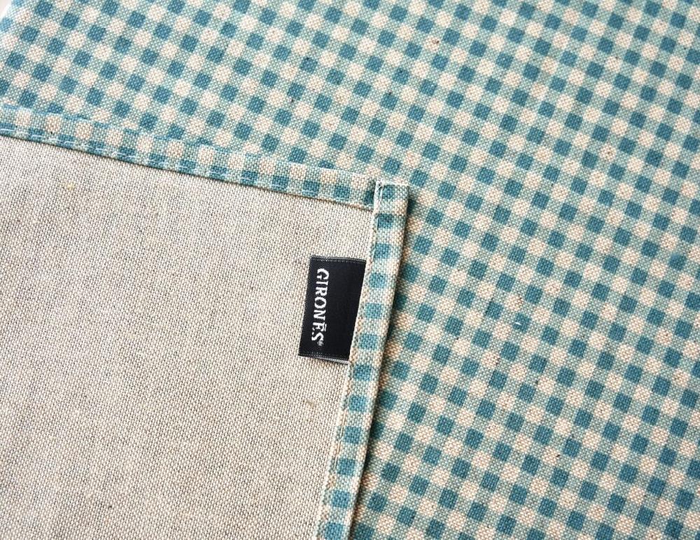 Girones Mantel Antimanchas Vintage GINGHAM Azul