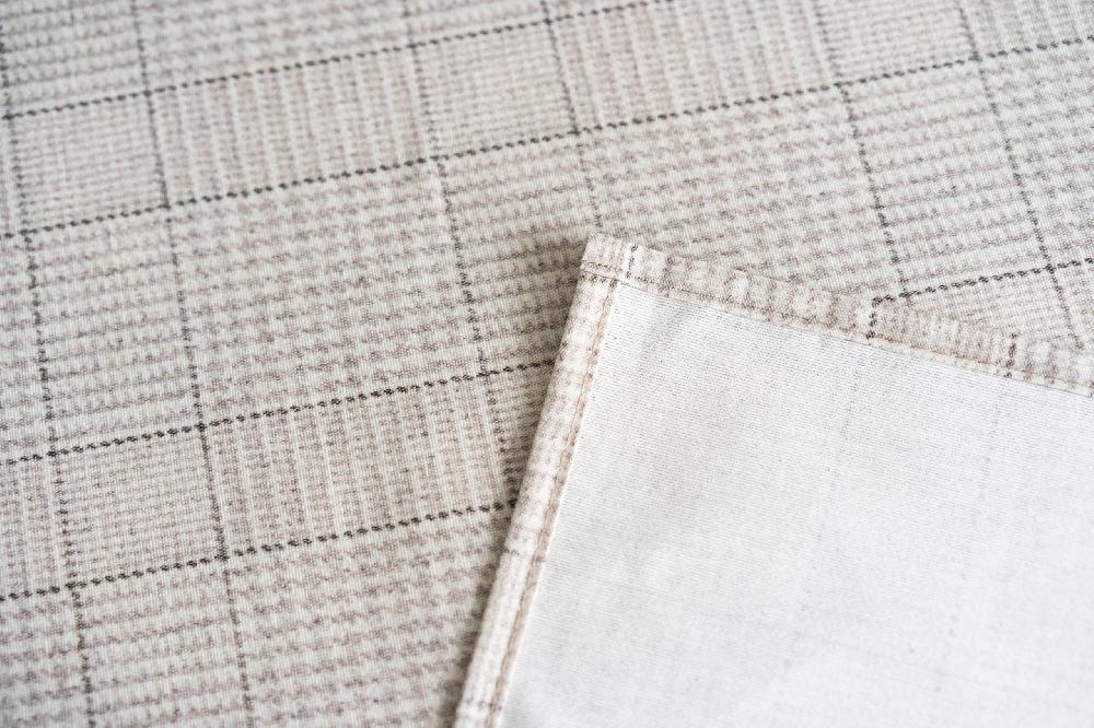 Girones Mantel Antimanchas Vintage TARTAN Marrón