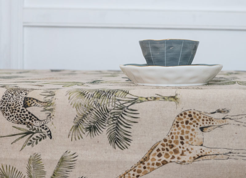 Girones Mantel Antimanchas ZEN SABANA ANIMAL