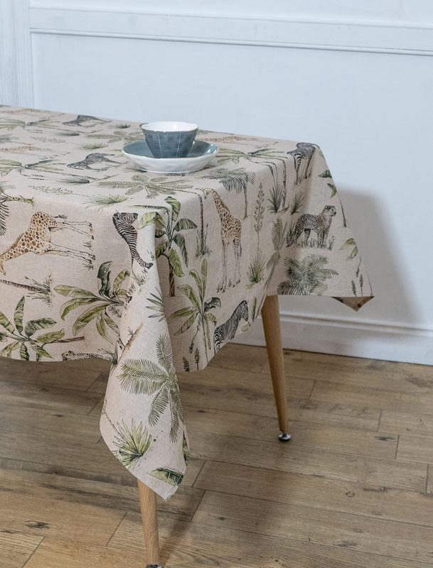 Girones Mantel Antimanchas ZEN SABANA ANIMAL