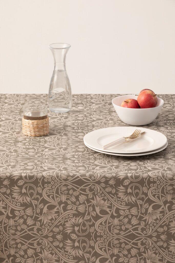 Girones Mantel Antimanchas ZEN SCROLL Gris