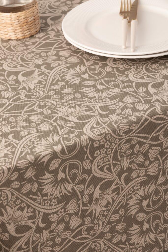 Girones Mantel Antimanchas ZEN SCROLL Gris