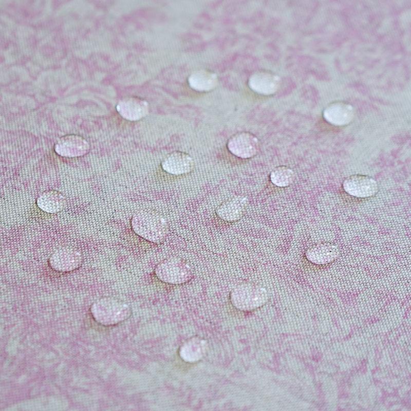 Girones Mantel Antimanchas Zen Vintage Toile Rosa