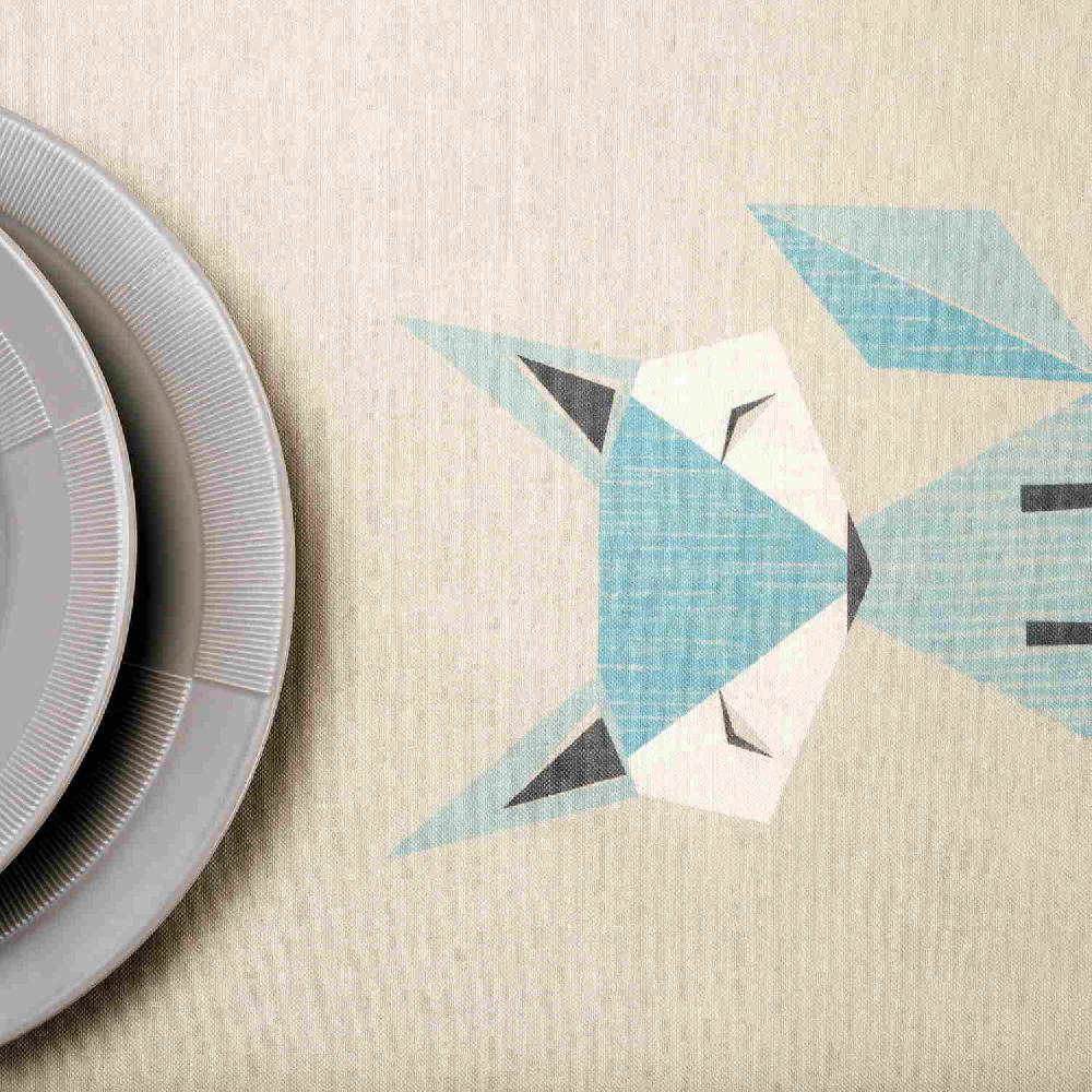 Girones Mantel Antimanchas Resinado ZORRO MEGAN DUCK EGG