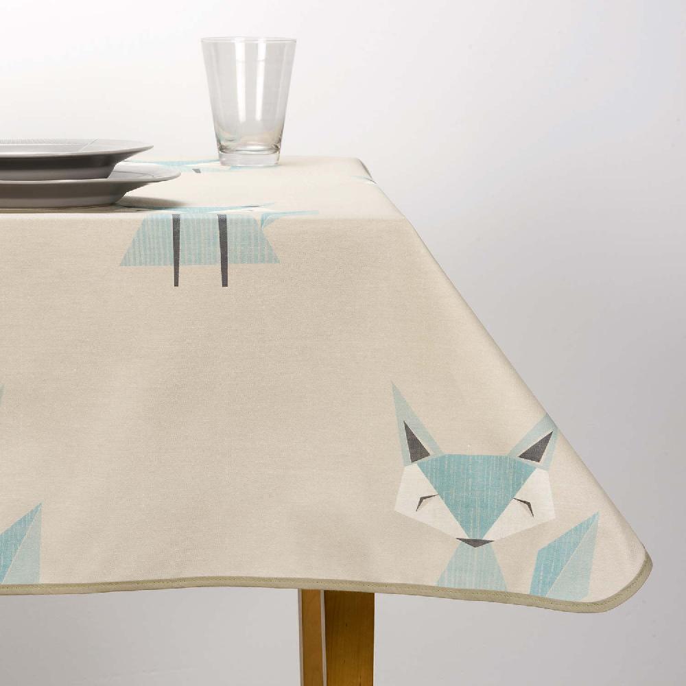 Girones Mantel Antimanchas Resinado ZORRO MEGAN DUCK EGG