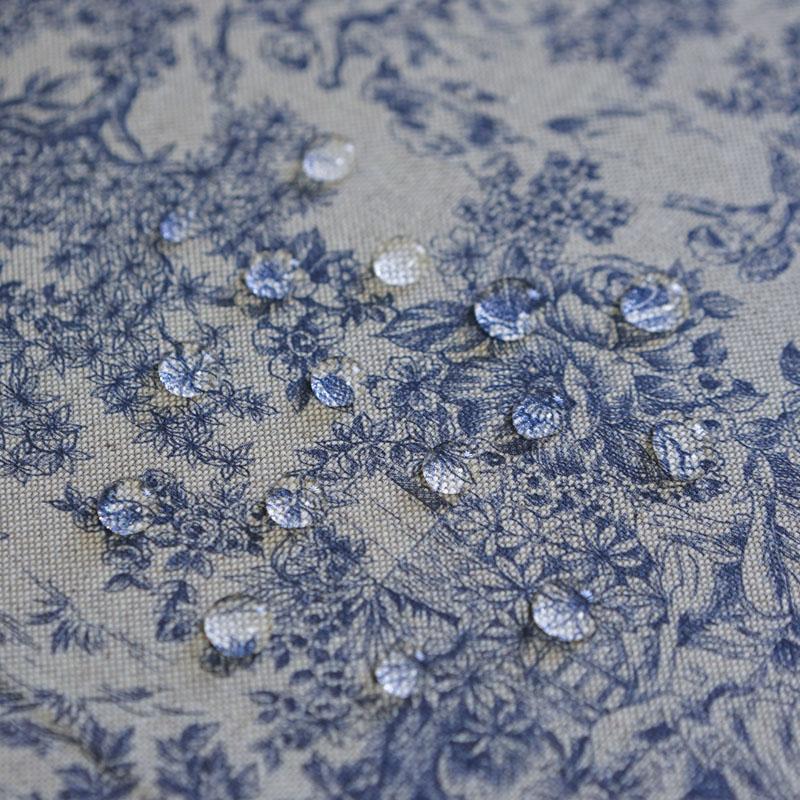 Girones Mantel Antimanchas Zen Vintage Toile Marine