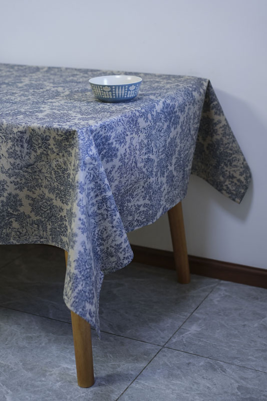 Girones Mantel antimanchas Zen Vintage Toile Marine