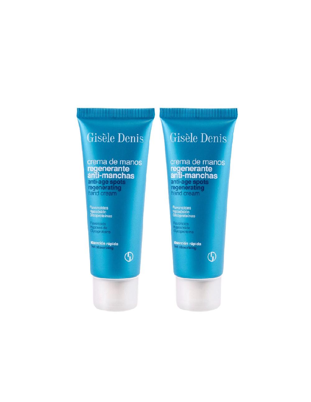 Gisèle denis Pack 2uds Crema de Manos Regenerante Antimanchas 75ml