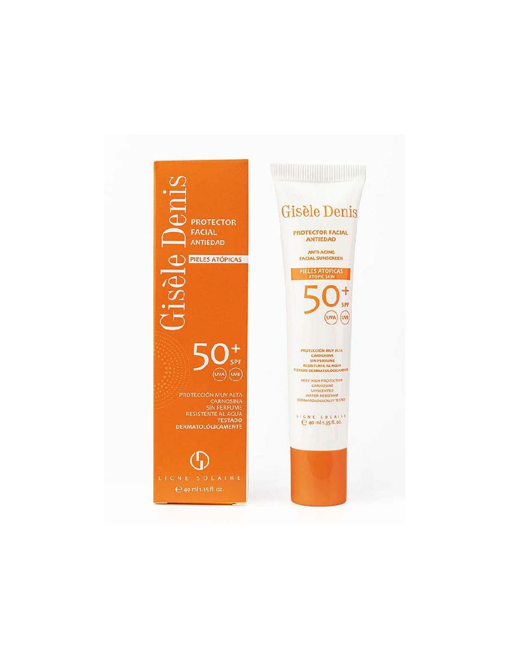 Gisèle denis Protector Facial Antiedad Pieles Atópicas SPF 50+ 40ml