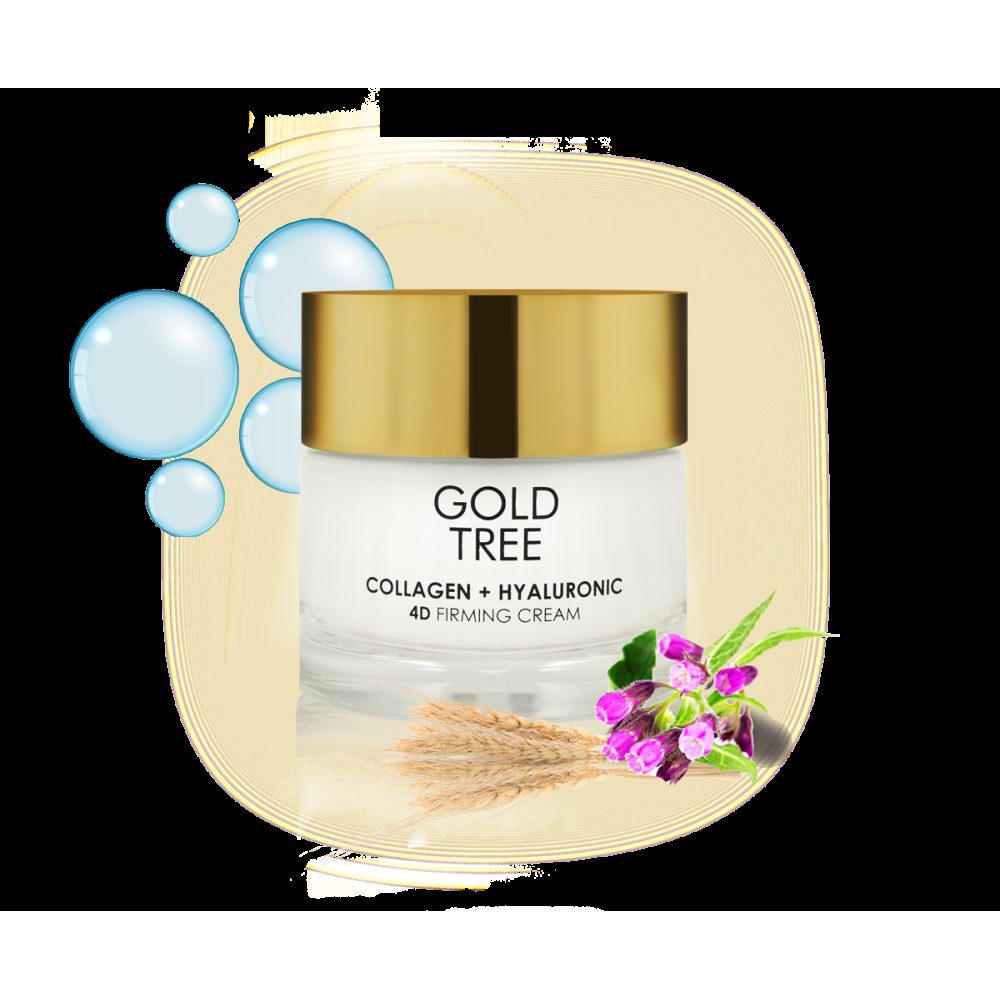 Gold tree barcelona COLLAGEN + HYALURONIC 4D FIRMING CREAM