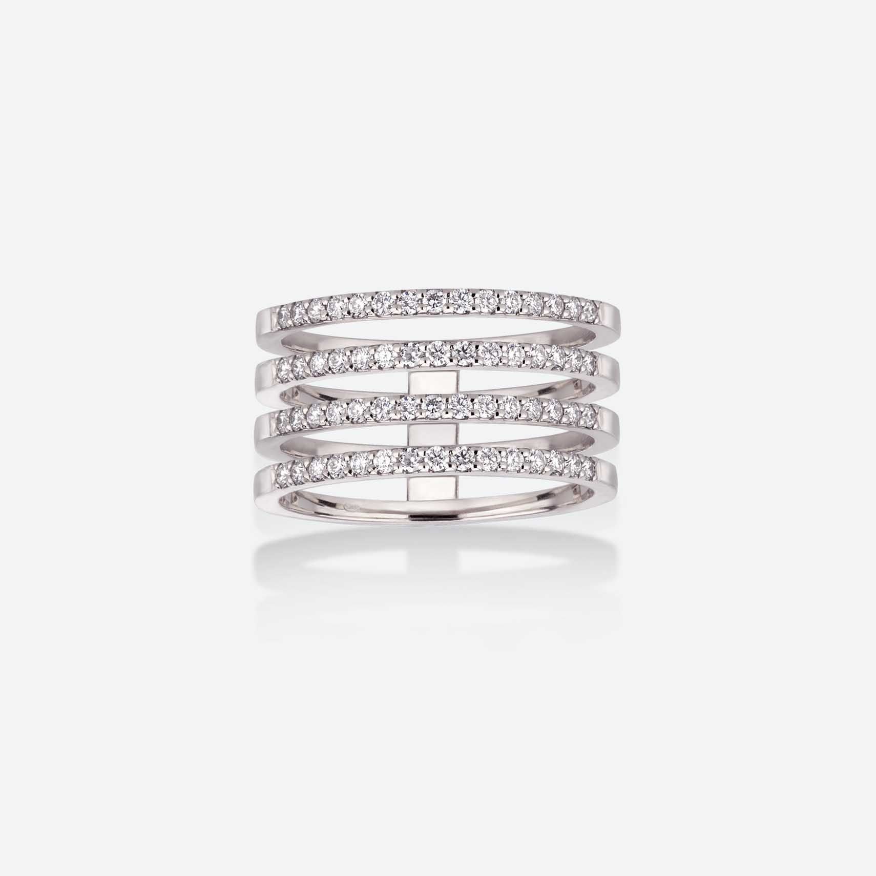 Gold&roses ANILLO 4 HALF BAND L