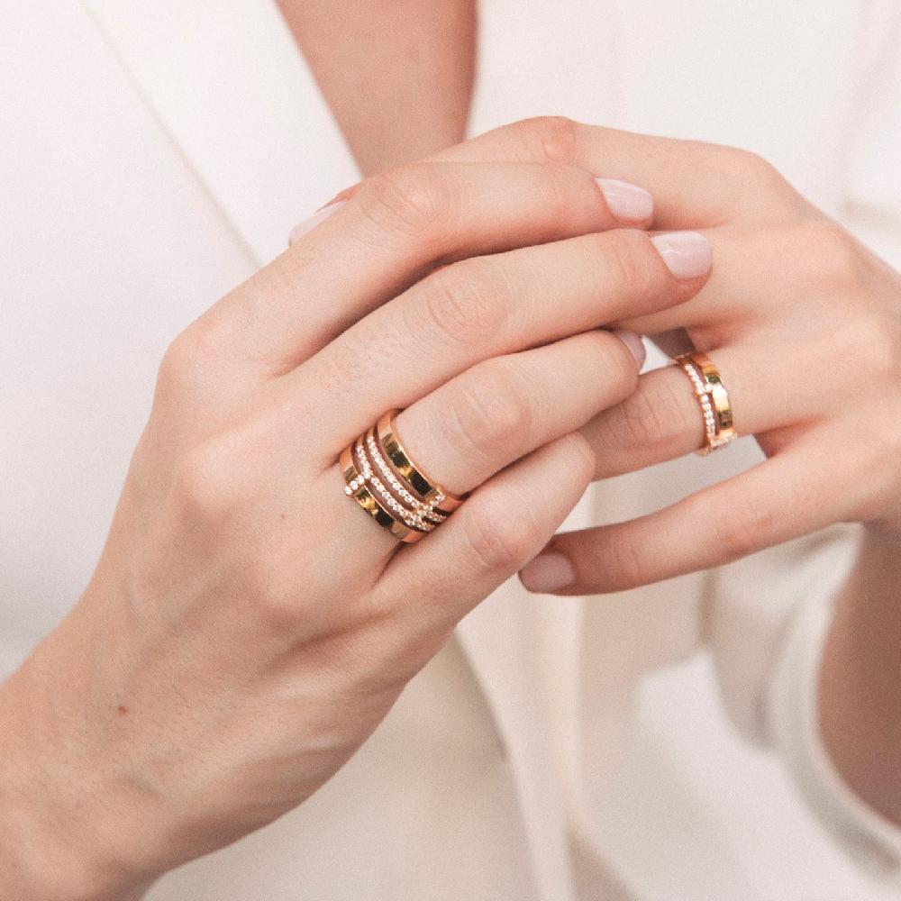 Gold&roses Anillo Big Ál Di LÀ