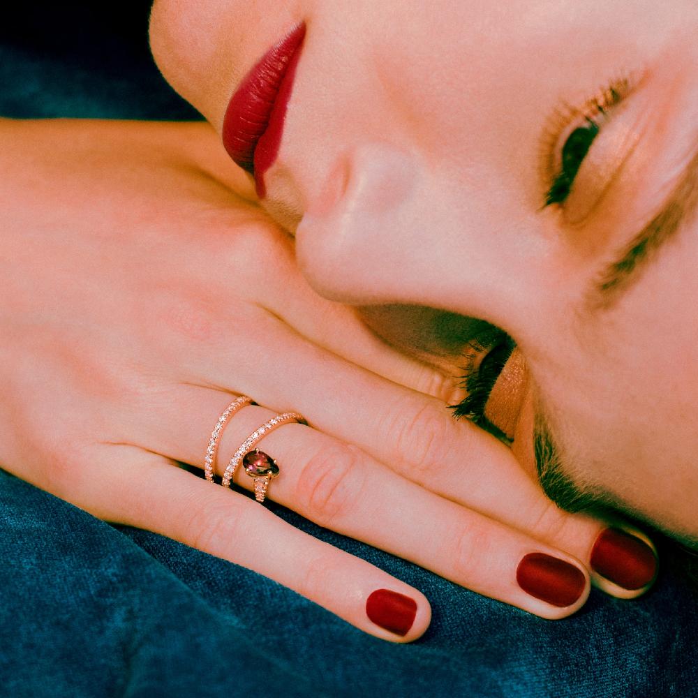 Gold&roses Anillo D’Amour I Am Red