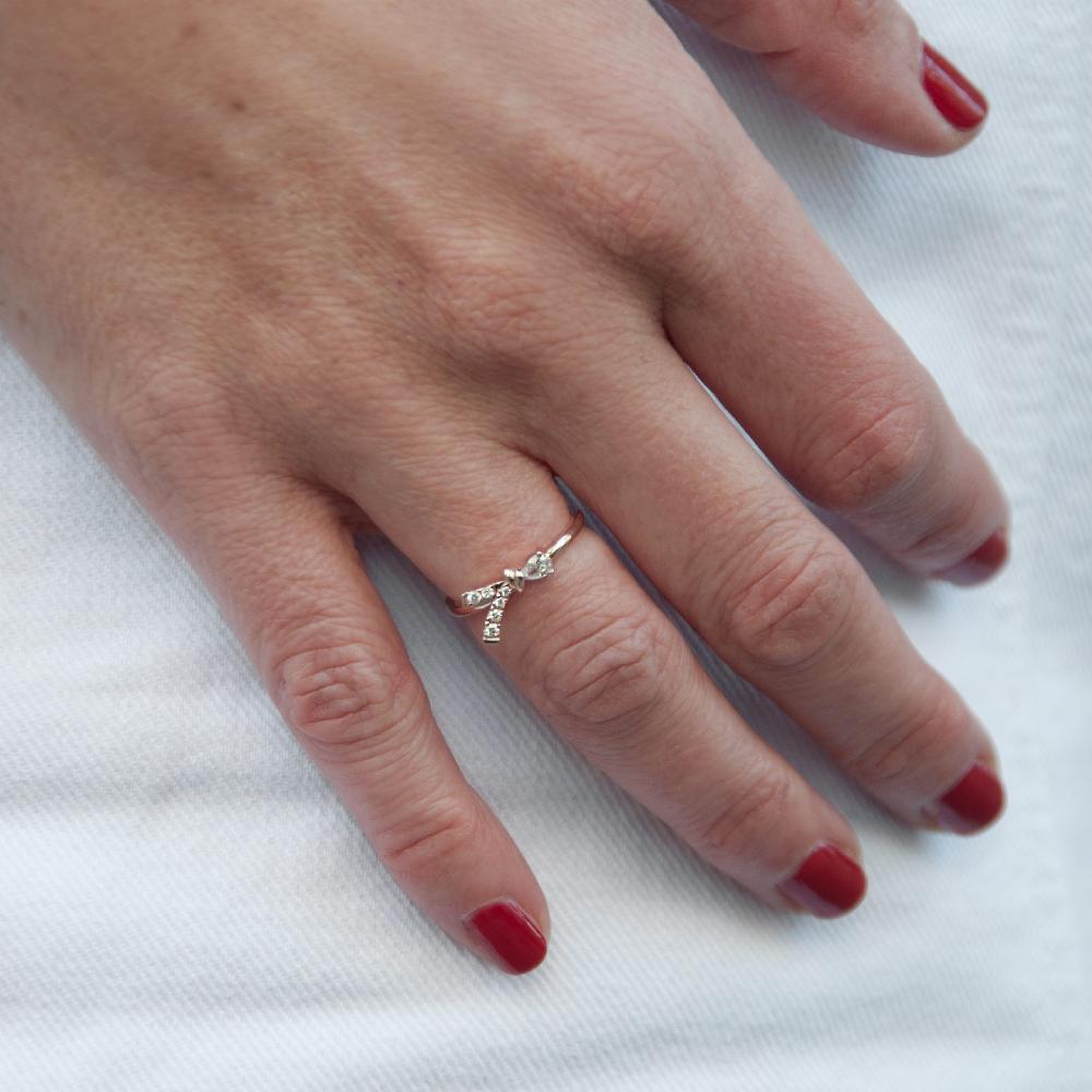 Gold&roses Anillo Knot Lady B