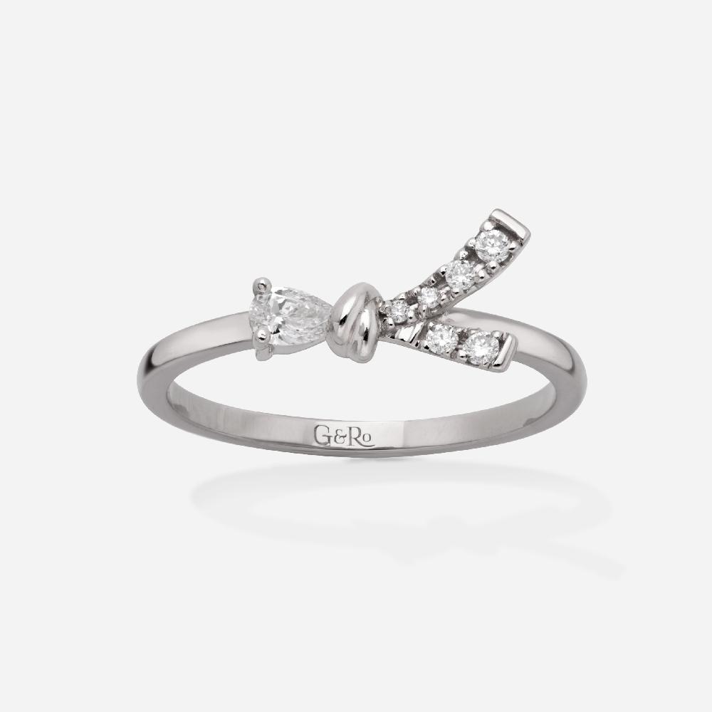 Gold&roses Anillo Knot Lady B