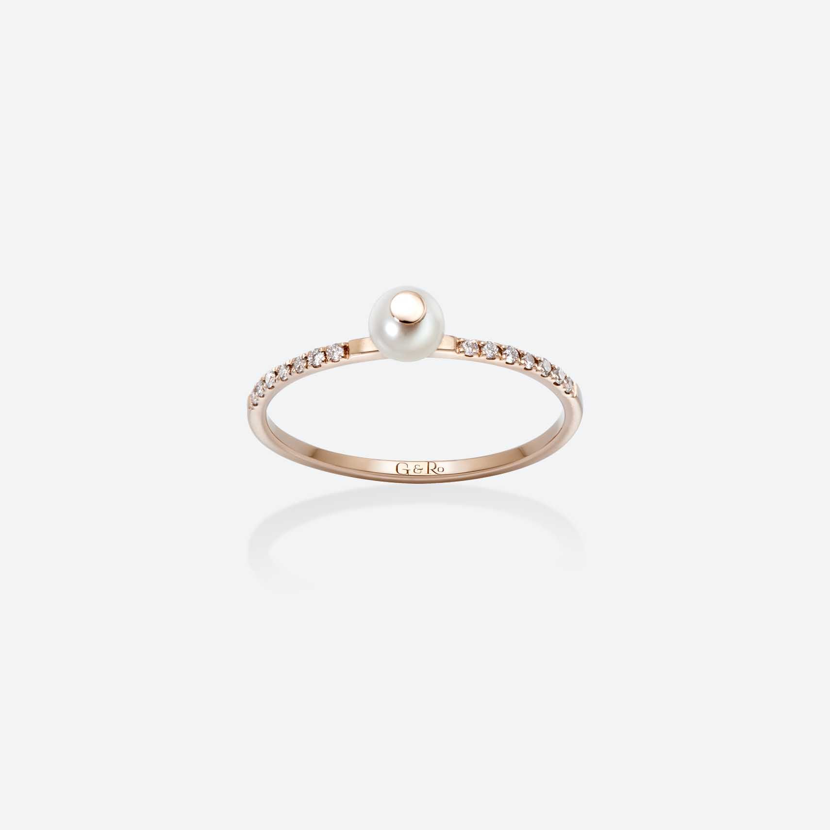 Gold&roses ANILLO PEARLS AV