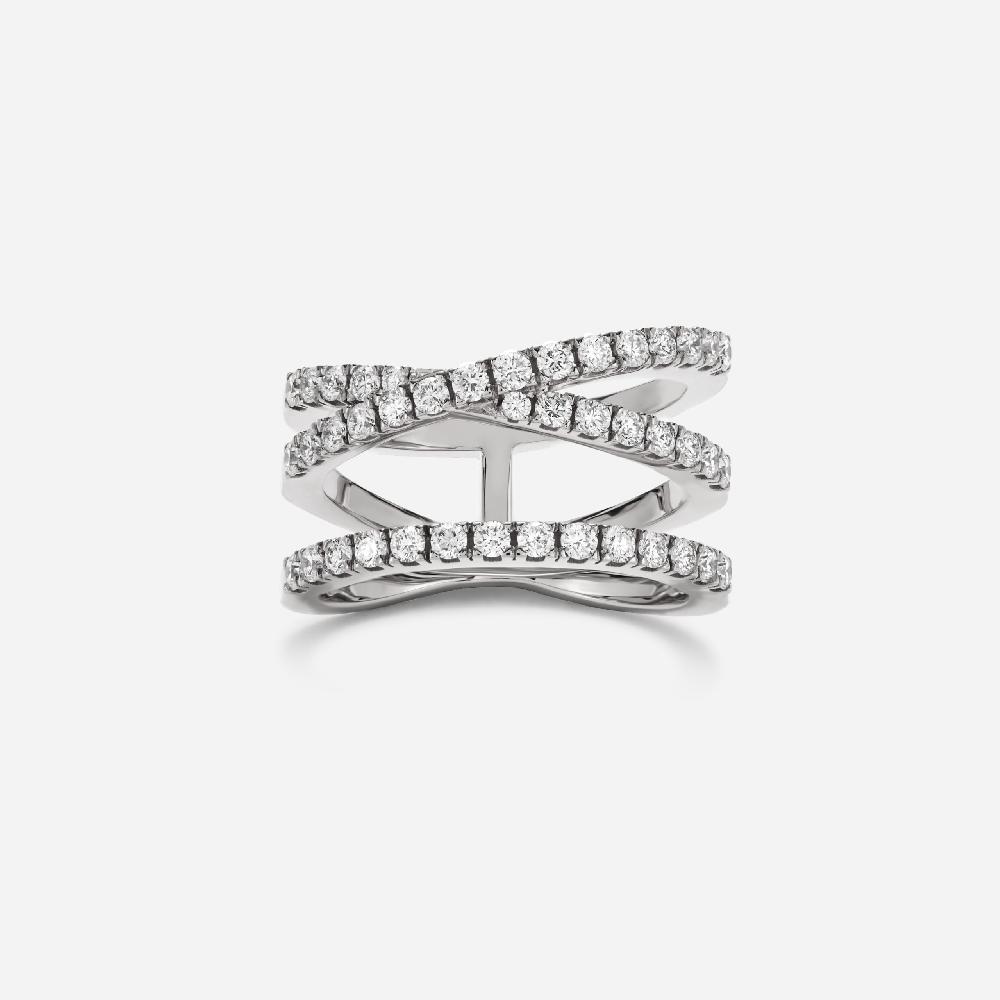 Gold&roses Anillo Privée Cruzado