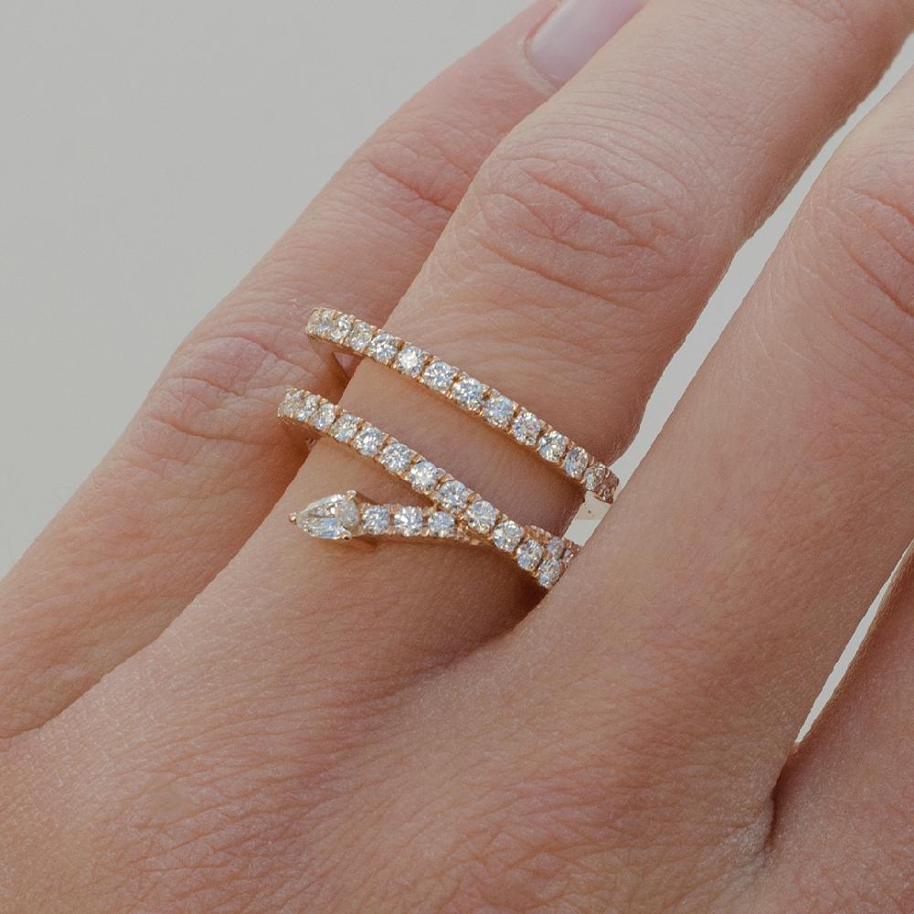 Gold&roses Anillo Privée Gota