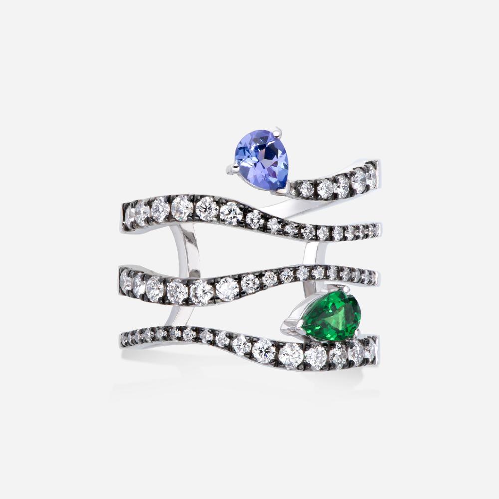 Gold&roses Anillo Sasa 4 Rails