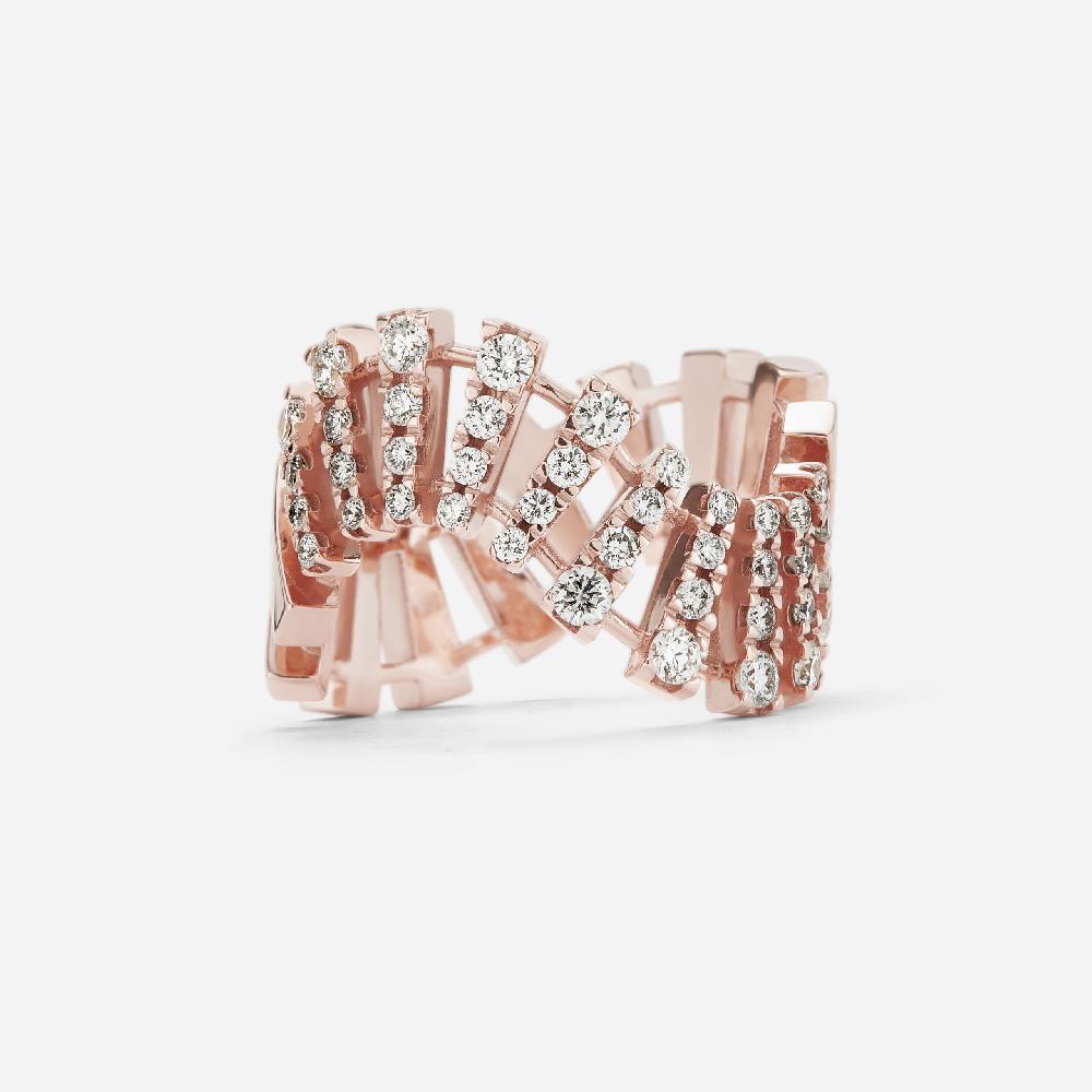 Gold&roses Anillo Smoky Club