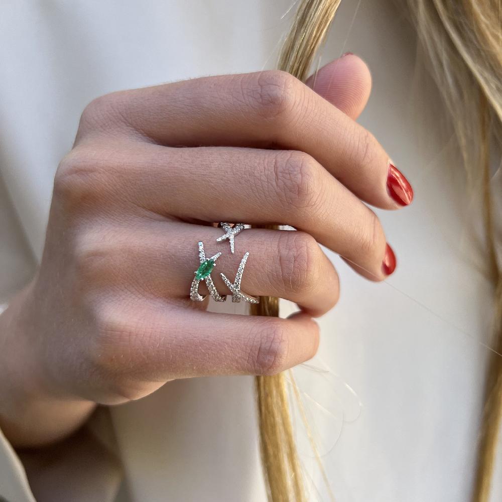 Gold&roses ANILLO TREPADOR JARDÍN DE AIRE