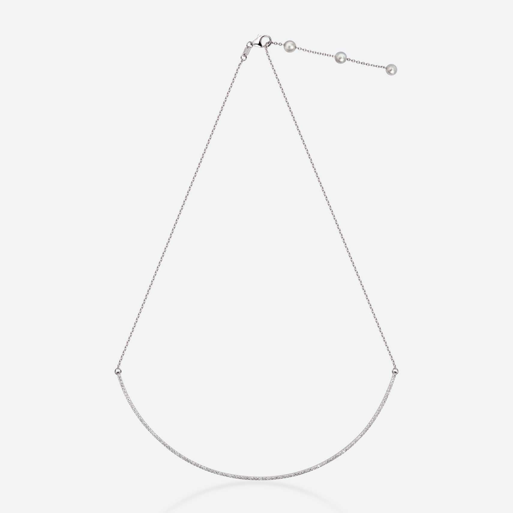 Gold&roses COLLAR SHEWEL CURVE